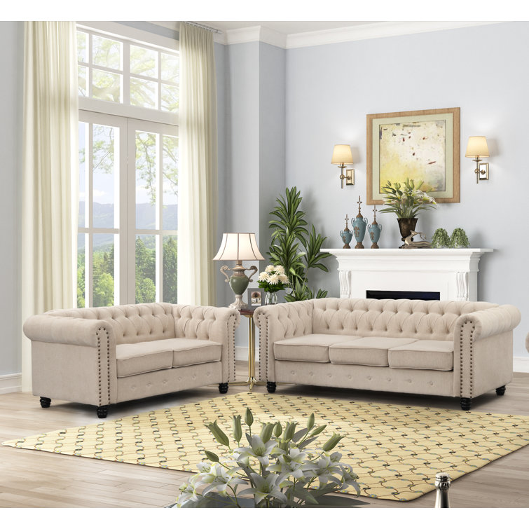 Sofa sets deals wayfair